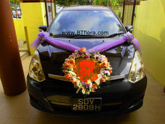 Wedding Theme Car Decoration - WED0736