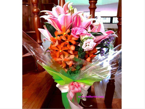 Orchid & Lily Bouquet       - FBQ1007