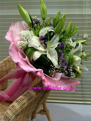 White Lily Bouquet       - FBQ1006