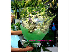 Simple Orchid Bouquet       - FBQ1019