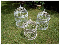 Wedding Bird Cage (Per Set) (Set of 3)    - CAG382