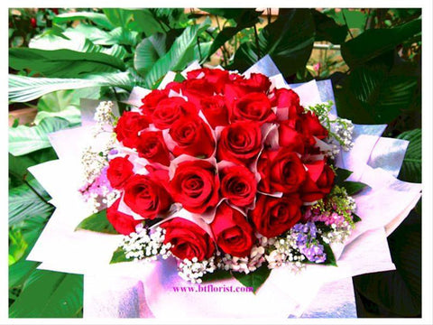 40 Red Roses - FBQ1132Tval