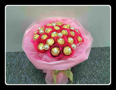 Pink Theme Chocolate Bouquet   - CHO1260val