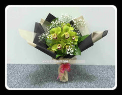 Simple Cymbidium Orchid Bouquet      - FBQ1203