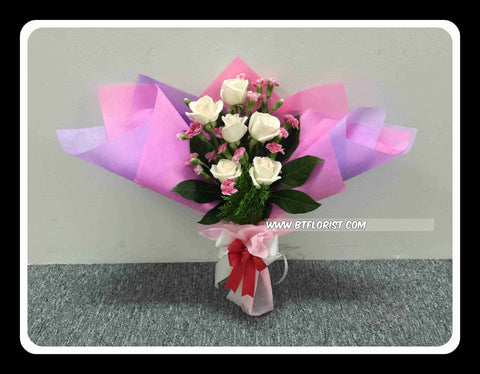 Rose & Carnation Bouquet  - FBQ13779