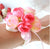 Artificial Sweet Rose Wristlet   - WED0263A