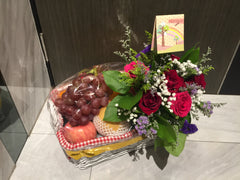 Simple Flower & Fruit Basket   - FRB5547