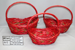 Red Basket    - BAS6117