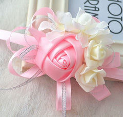 Pink Wrist Corsage   - WED0376